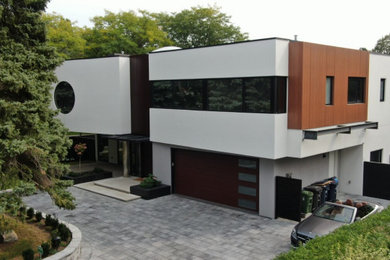 Inspiration for an exterior home remodel in Toronto
