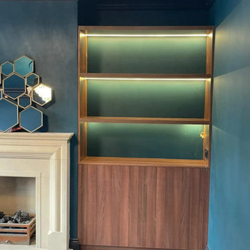Harrow's Living Room Unit with Wooden Wall Unit | Inspired Elements | London