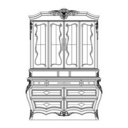 AICO Furniture - Imperial Court Media Cabinet - 79081-79099 - Home Office Accessories