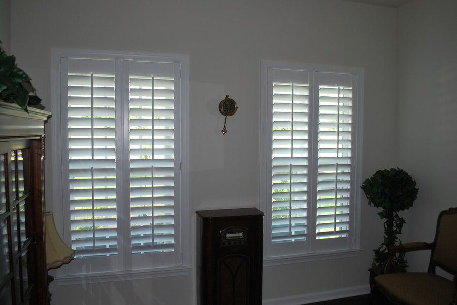 White Plantation Shutters