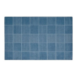 Westport Blue Panel Area Rug, 5' x 8' - Area Rugs