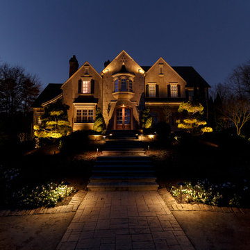 Marietta, GA House and Backyard Lighting Project #3