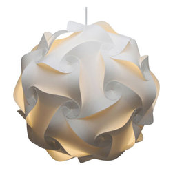 Akari Lanterns - Swirl Hanging Pendant Lamp - Pendant Lighting