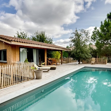 Maison d'architecture ossature bois