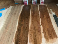 Recommendations for Duraseal wood floor stain for red oak