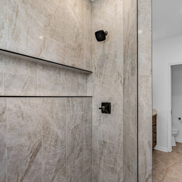 Fishers Master Bath Remodel With Dual Shower