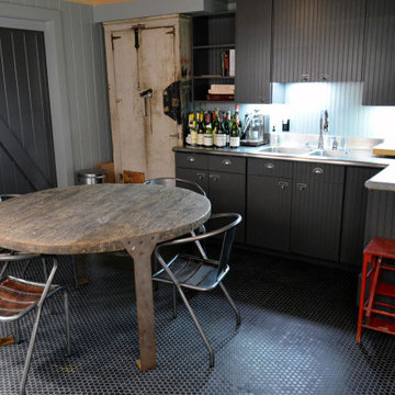 Double Level Wine Cellar in Amagansett, NY