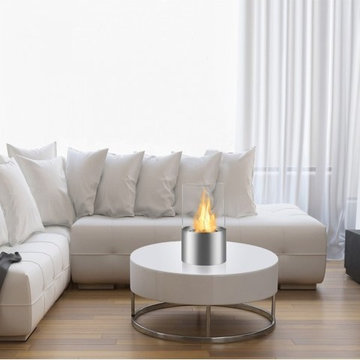 Circum Stainless Steel Tabletop Fireplace