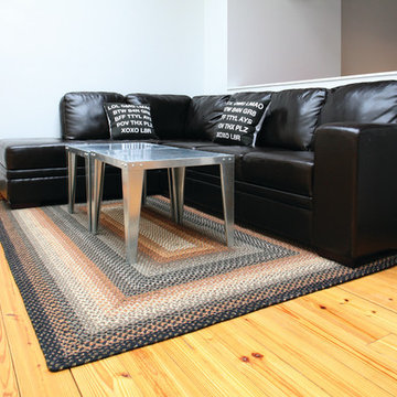 Homespice Cocoa Bean Cotton Braided Rugs