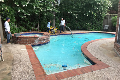 Example of a pool design in Dallas