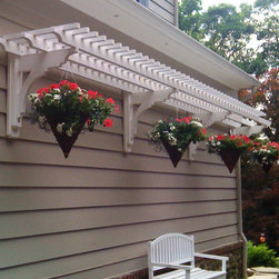 Wall Mounted Pergolas for Garages, Doors & Windows - Products