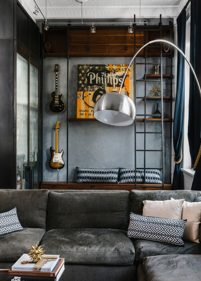 Современный Гостиная by Megan Grehl