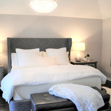 Master Bedroom with High Style
