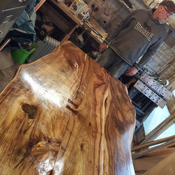 bespoke live-edge Walnut 8-seater dining table - Dining Tables