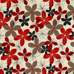 Tahiti Chilli Roller blind - Roller Shades