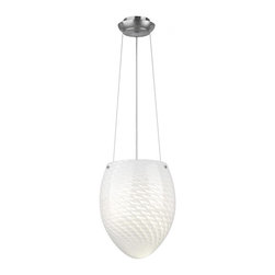 Forecast Margaret 12 Inch Mini Pendant in Satin Nickel finish - Lighting