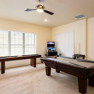 Reunion Home Theater and Game Areas