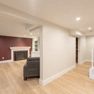 West Seattle Basement Remodel Built for Everyday Living and Entertaining