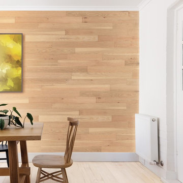 Biscuit wood wall