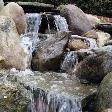 Backyard Pondless Waterfall