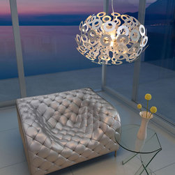 Zuo Phaser Ceiling Lamp Aluminum - SKU: 50111 - Products