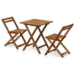 Transitional Outdoor Pub And Bistro Sets by Furinno