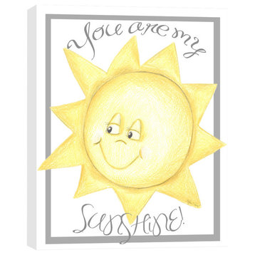 "My Sunshine" Framed Illustration, 16"x20"