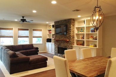 Family room - family room idea in New Orleans