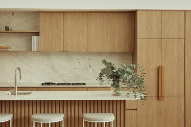 Design ideas for a contemporary kitchen in Adelaide.