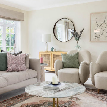 Soft and Neutral, Formal Living Room