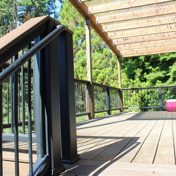 2nd story view of deck