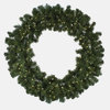60" Oregon Fir LED Wreath, 200 Warm White LED Lights