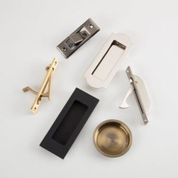 Flush Pulls - Pocket Door Hardware