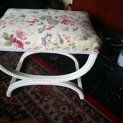 SOLD-Vintage Lloyd Loom dressing tablestool &pound;75.00 - Products