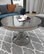 Traditional Silver Aluminum Coffee Table 30780