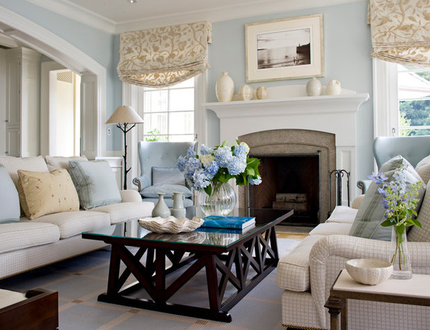 Traditional Living Room by Plum Interiors
