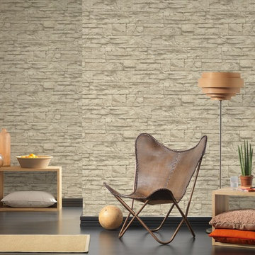 Brick Wallpaper Accent Wall