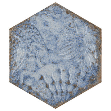 Gaudi React Hex Porcelain Floor and Wall Tile (11.5 sqft./case)