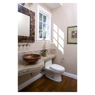 West Menlo Park - Transitional - Powder Room - San Francisco - by B.L ...
