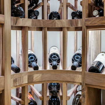 Traditional Understairs Wine Cellar