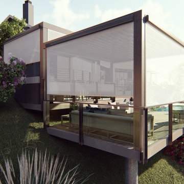 Luxury Monte Sunset Hillside Villa With Multi Levels
