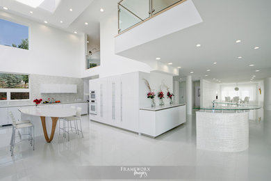 Example of a minimalist home design design in Philadelphia