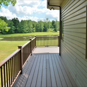 Wrap-Around Second Story Deck [Rustic]