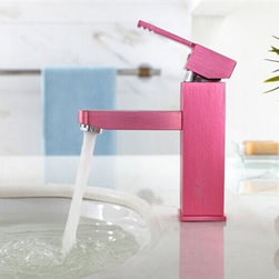 Colorfull Red Bathroom Sink Faucet - Bathroom Sink Faucets