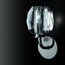 Isaac Light Taylor Crystal Wall Sconce, Glass 1