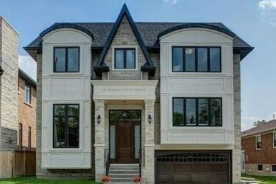 Example of a classic exterior home design in Toronto