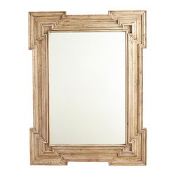 DUTCH CUSHION MIRROR - NATURAL - Wall Mirrors