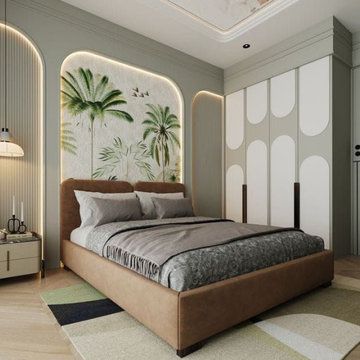 Interior and External Building