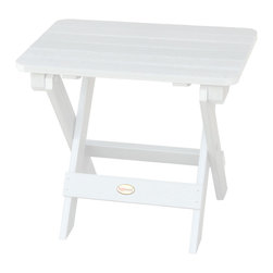 Highwood USA - Highwood USA Outdoor Adirondack End Table - Outdoor Side Tables