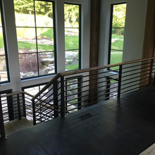 staircase and rail